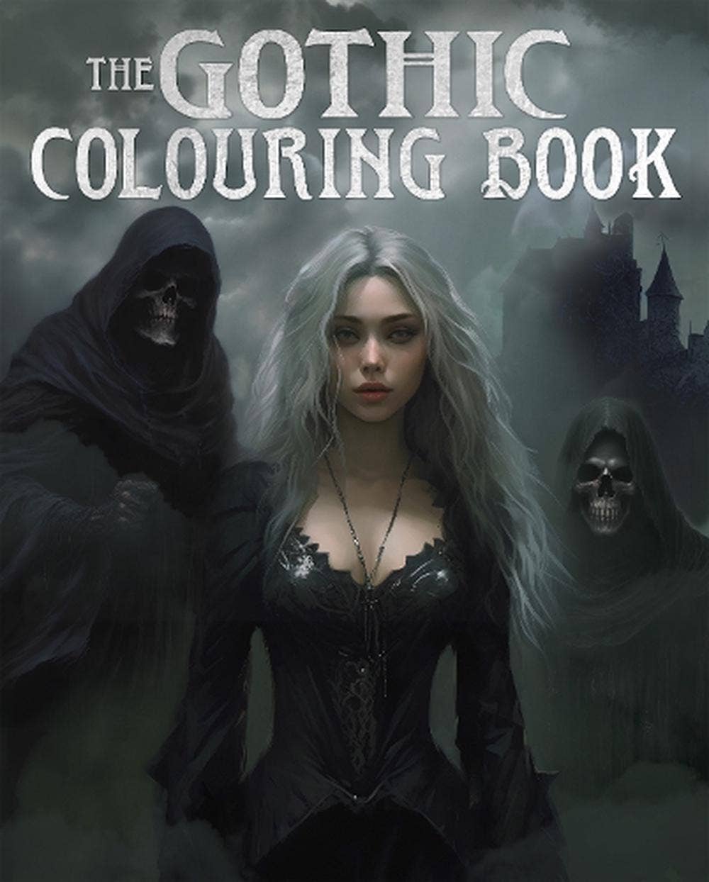 Gothic Coloring Book (Arcturus Horror Colouring)