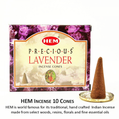 Lavender Hem Incense Cones (10pc)