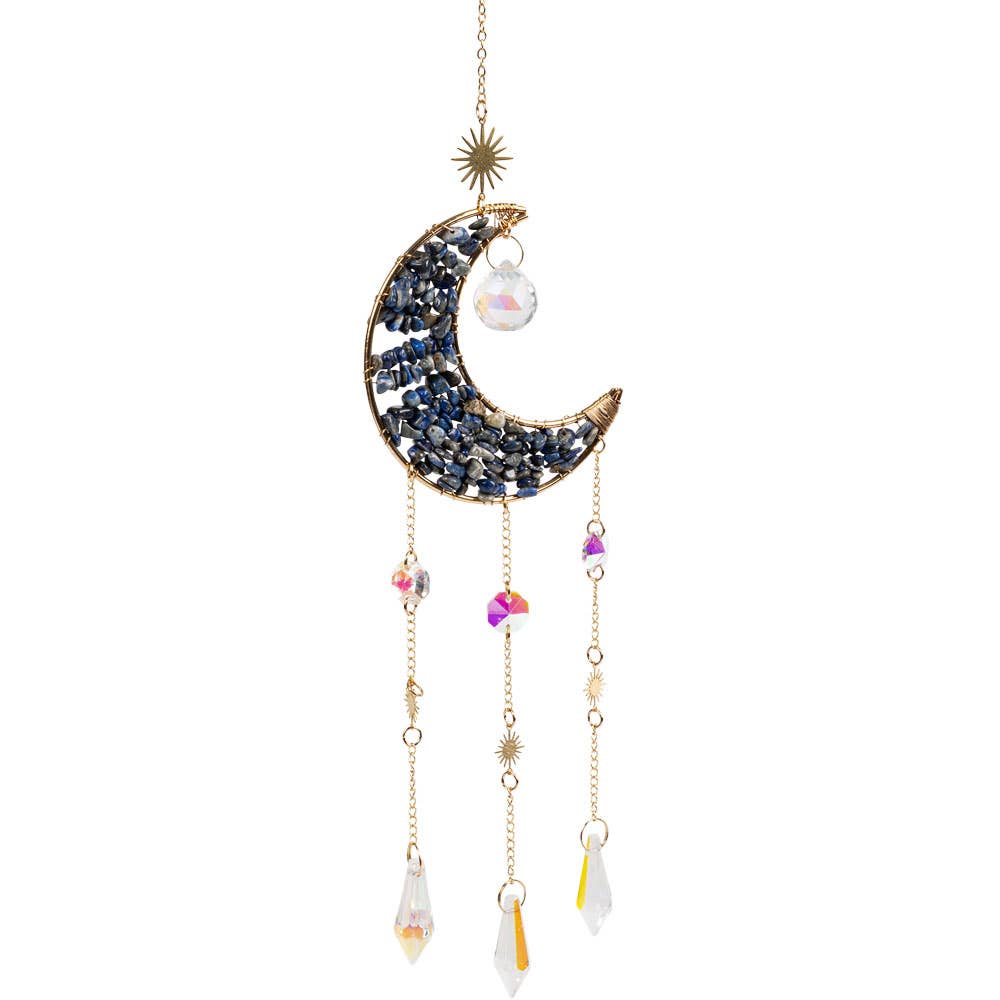LAPIS CRESCENT MOON