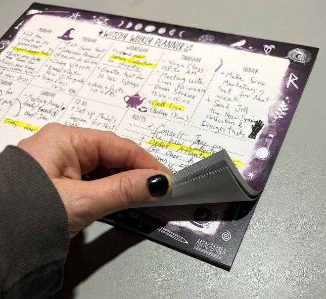Witchy Weekly Planner