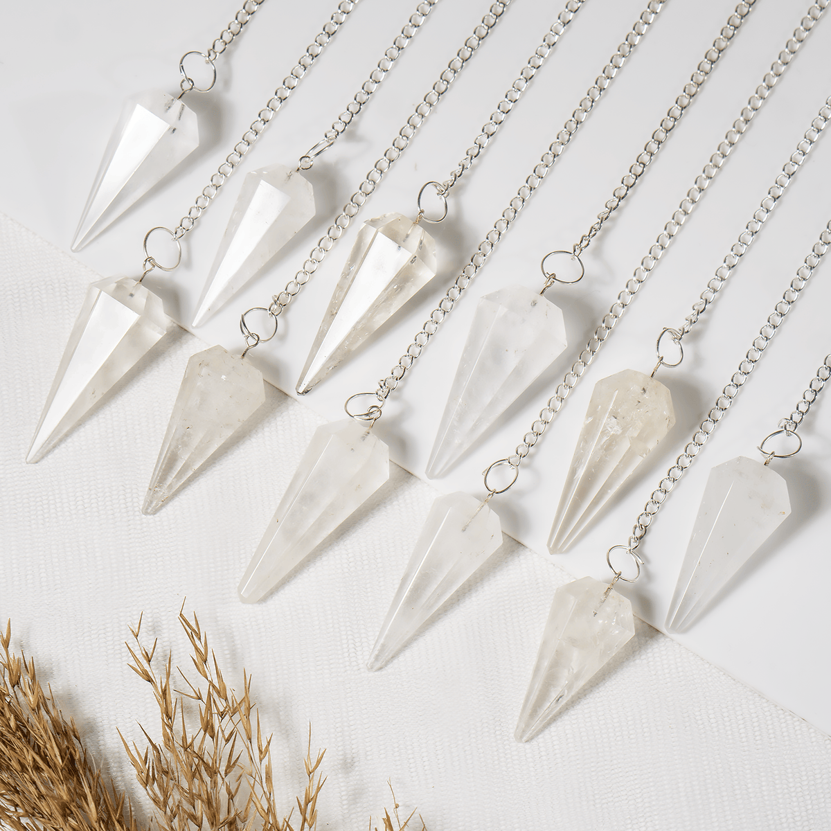 Gemstone Dowsing Pendulum | Chakra Healing Tool | Reiki Tool
