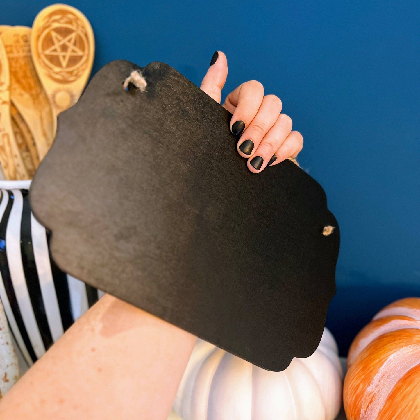 Halloween Witchy Décor Wooden Sign