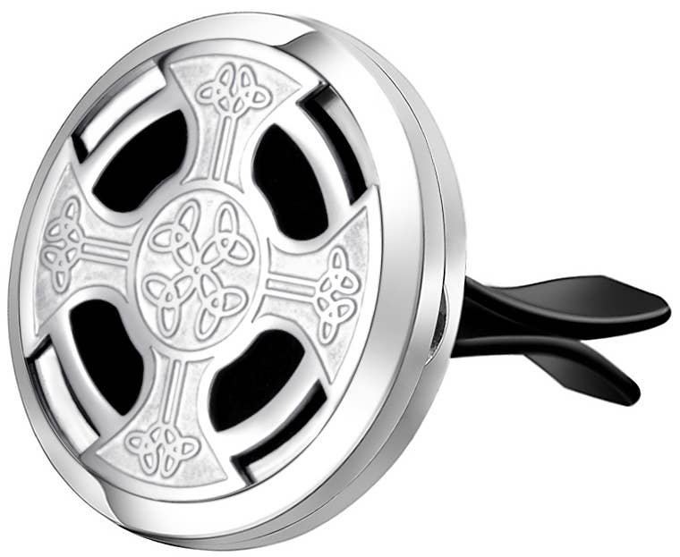 Celtic Cross Chrome Car Vent Diffuser