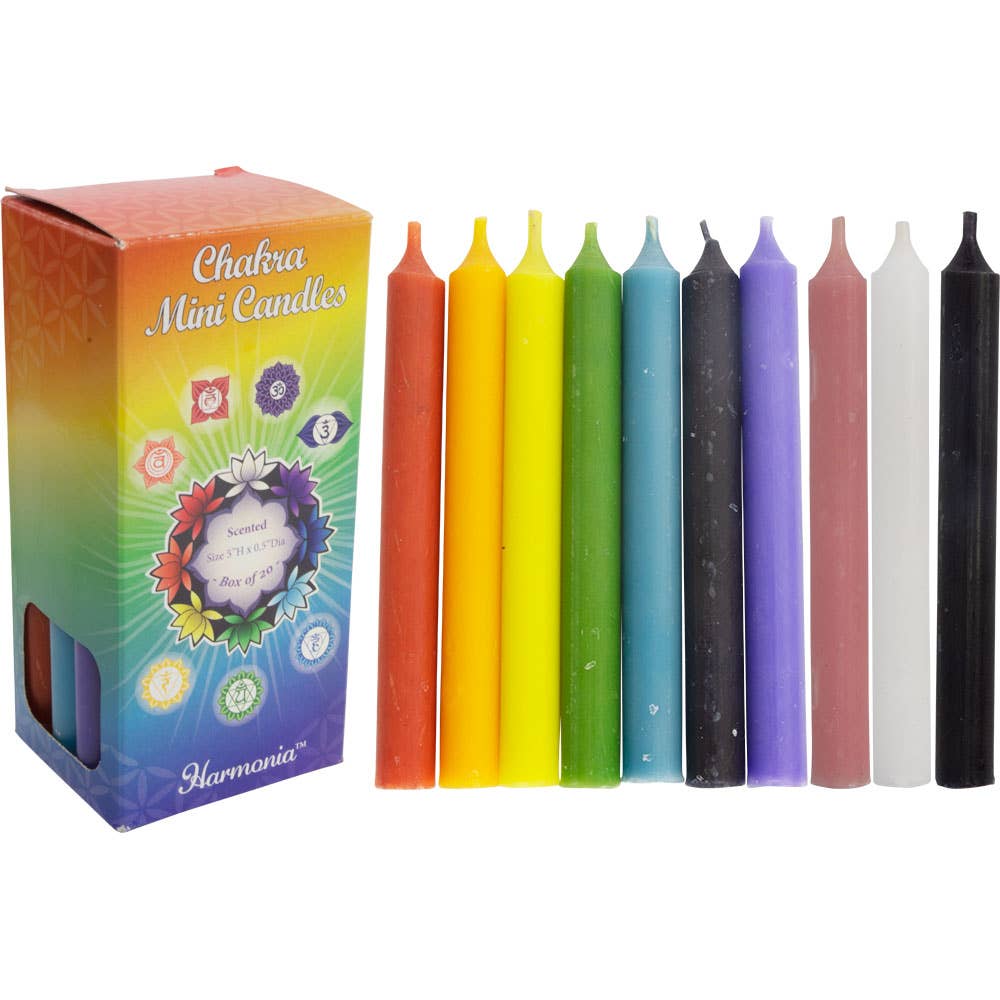 Harmonia Mini Ritual Candle - Chakra - Ass't Scents (Pack of