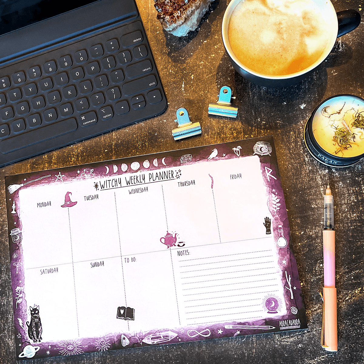 Witchy Weekly Planner