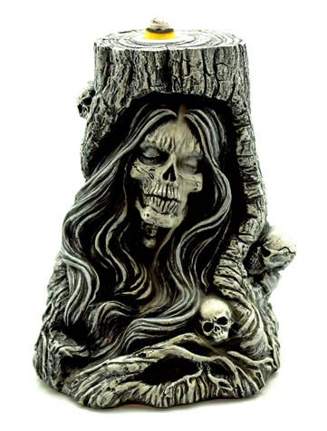 Woman Reaper Back Flow Incense Burner