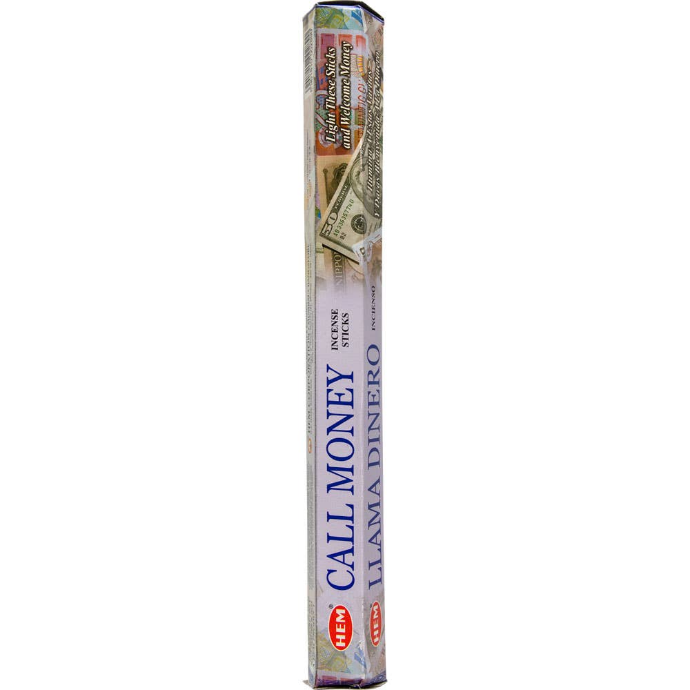 Hem Hexagonal Pack Incense 20pc Gr Call Money