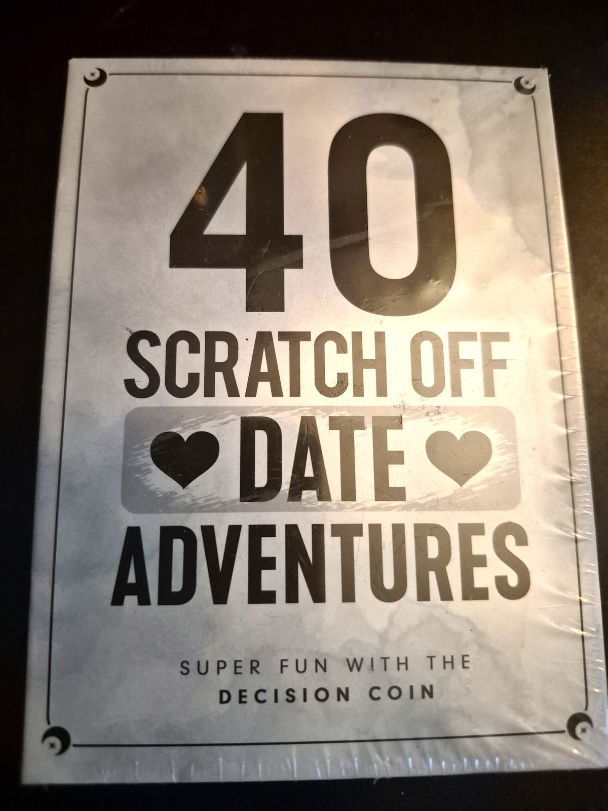 40 Scratch off Date Adventures with Decision Coin