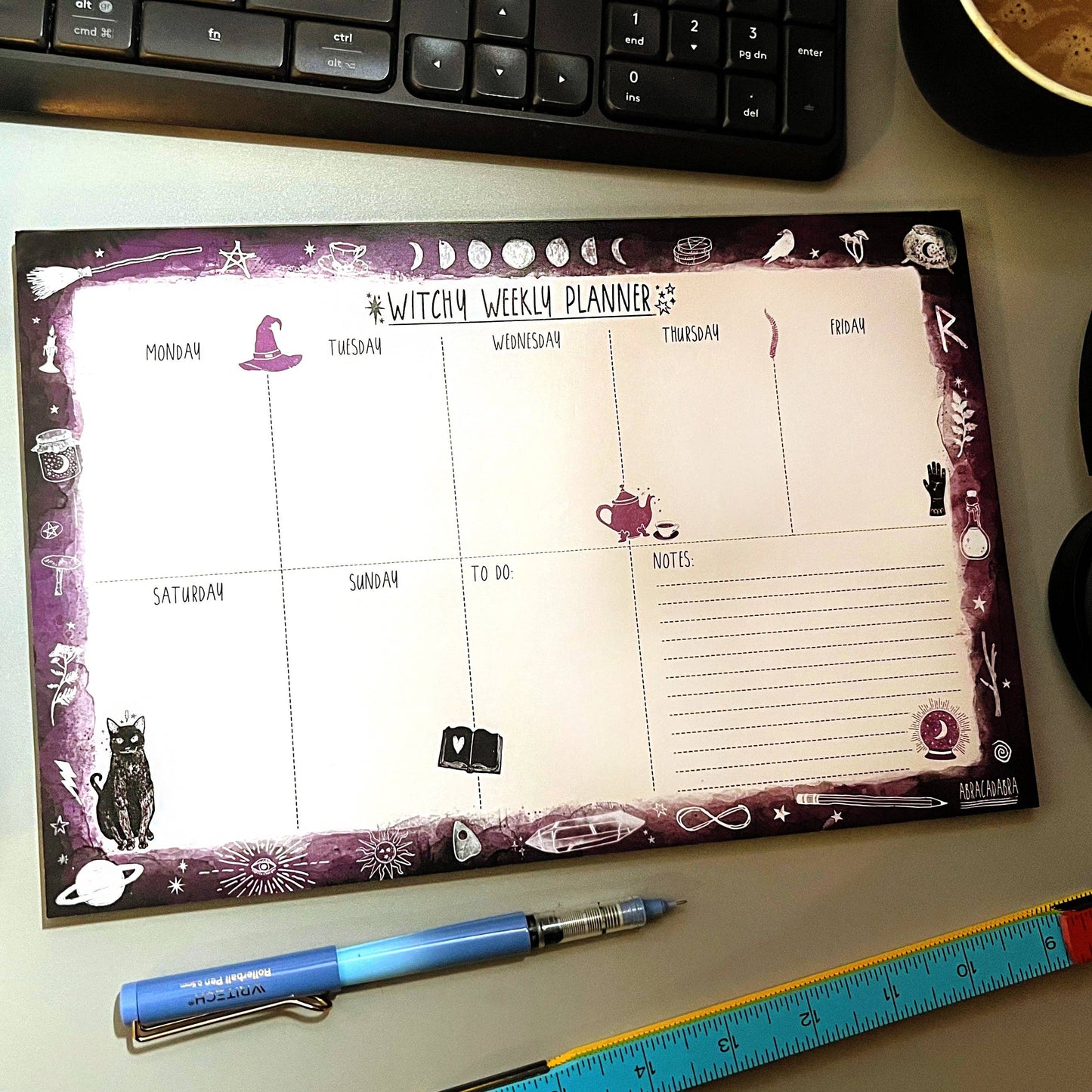 Witchy Weekly Planner