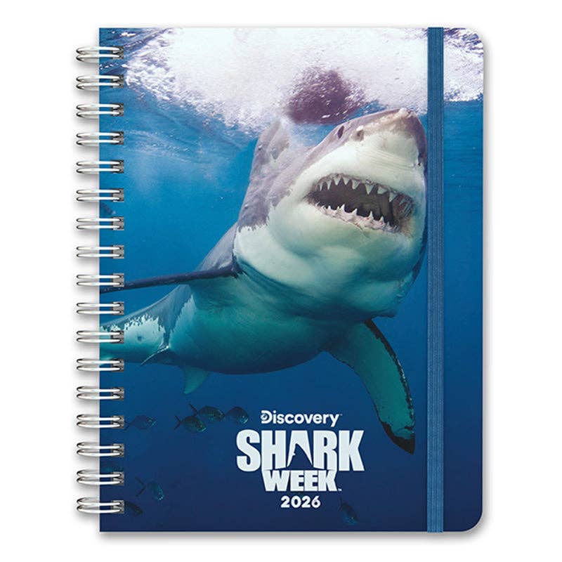 2026 Shark Week 13-Month Weekly Planner - SALE!