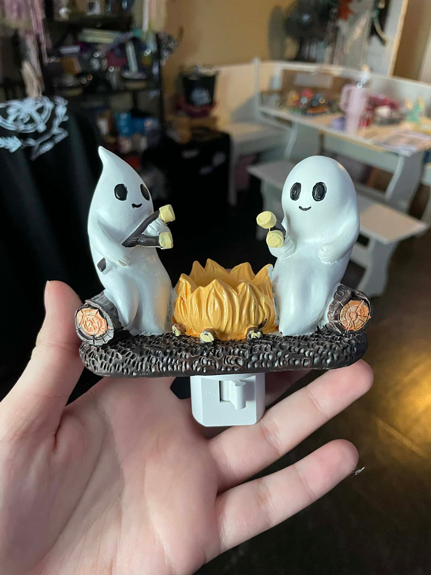 Ghost Campfire Nightlight