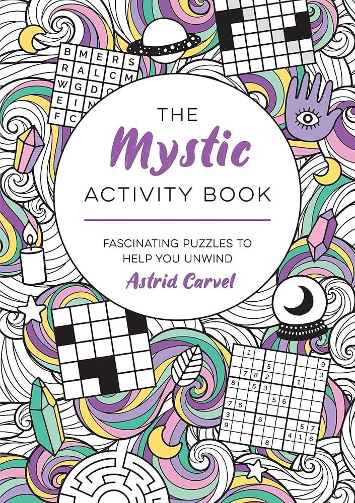 Mystic Activity Book: Fascinating Puzzles to Help You Unwind