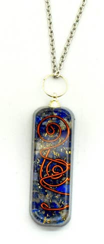 Lapis Orgonite Pyramid