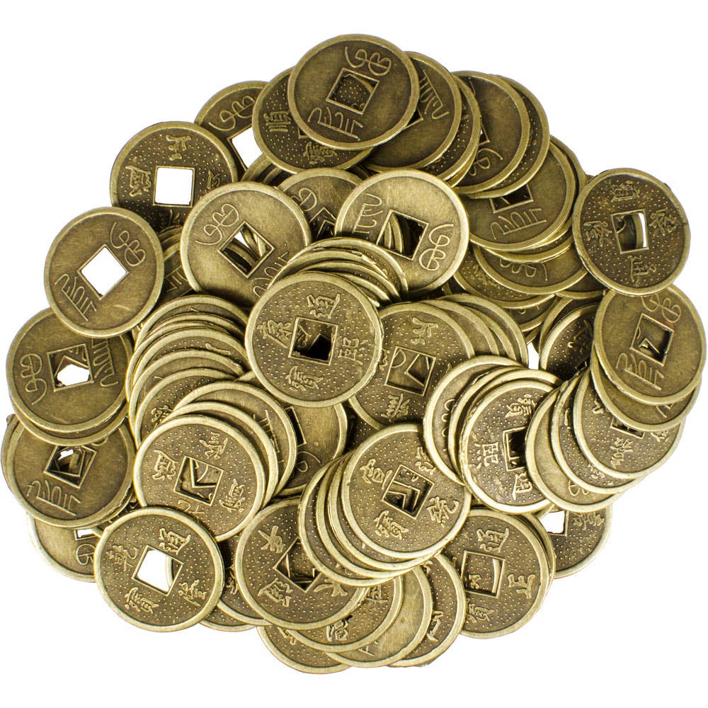Chinese Coins - Medium 20mm (Pk 2)