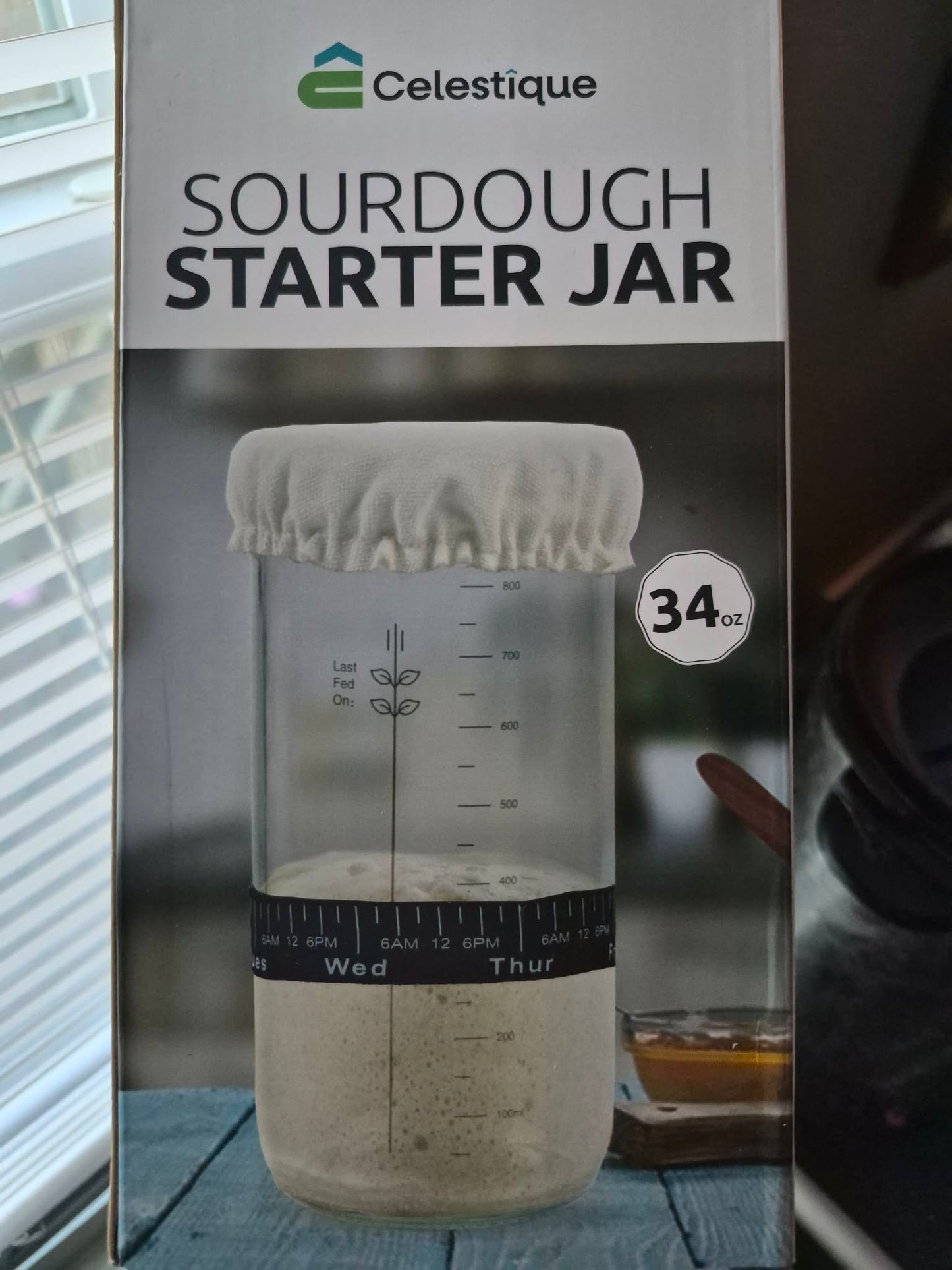 Sour Dough Starter Jar Kit
