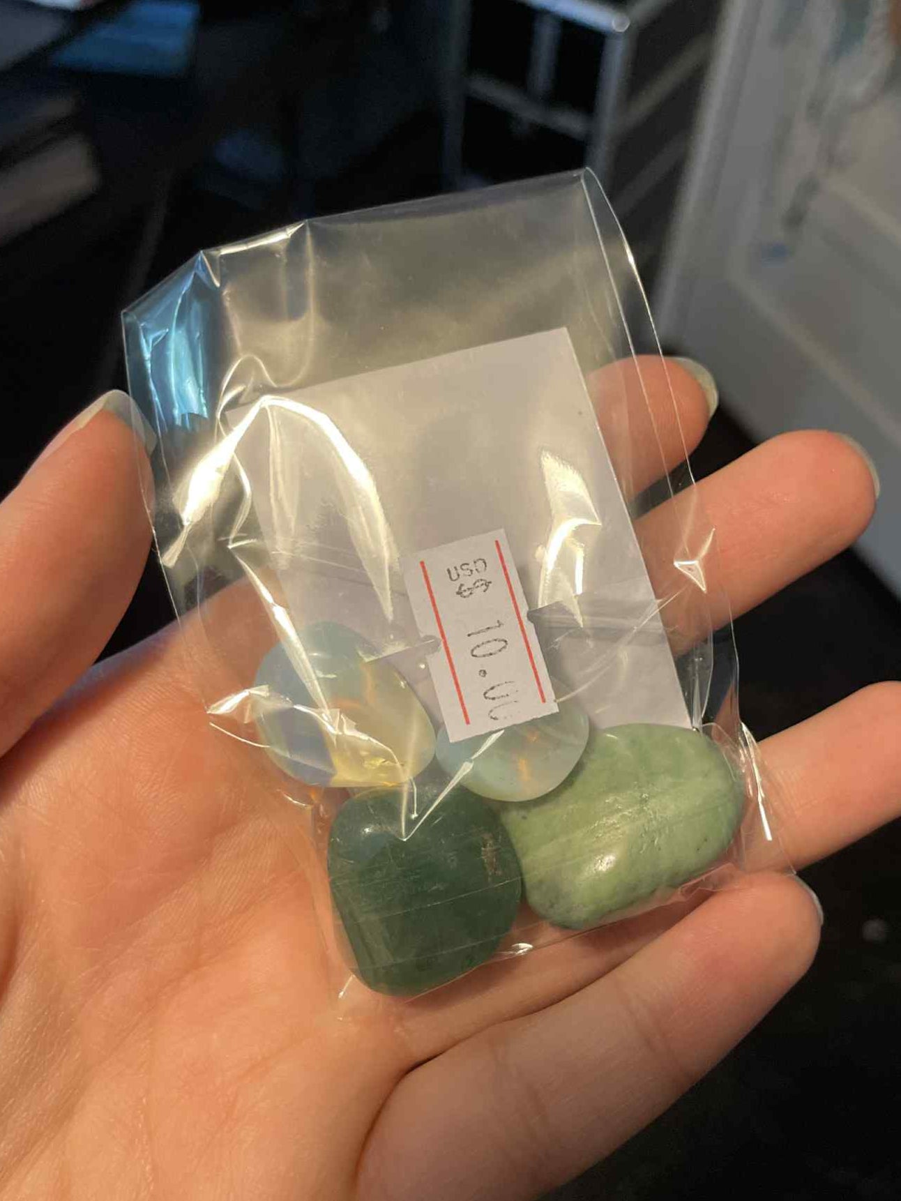Hand of Tyche | Luck & Prosperity Crystal Baggie