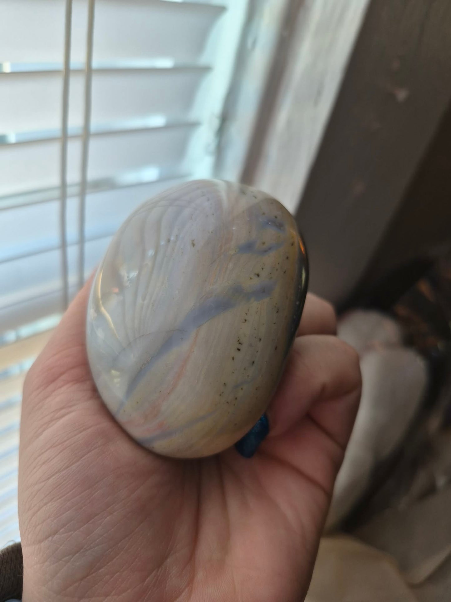 Ocean Jasper Palm stone | Intuitively Picked