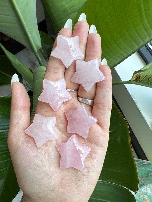 Rose Quartz Star