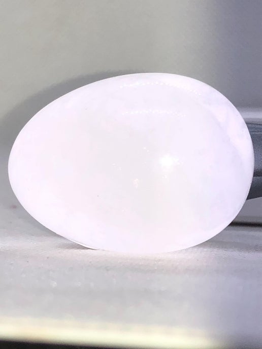 Snow Quartz Crystal Egg