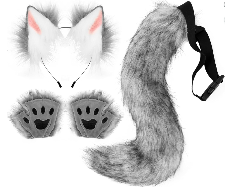 Wolf Faux Fur Accessories