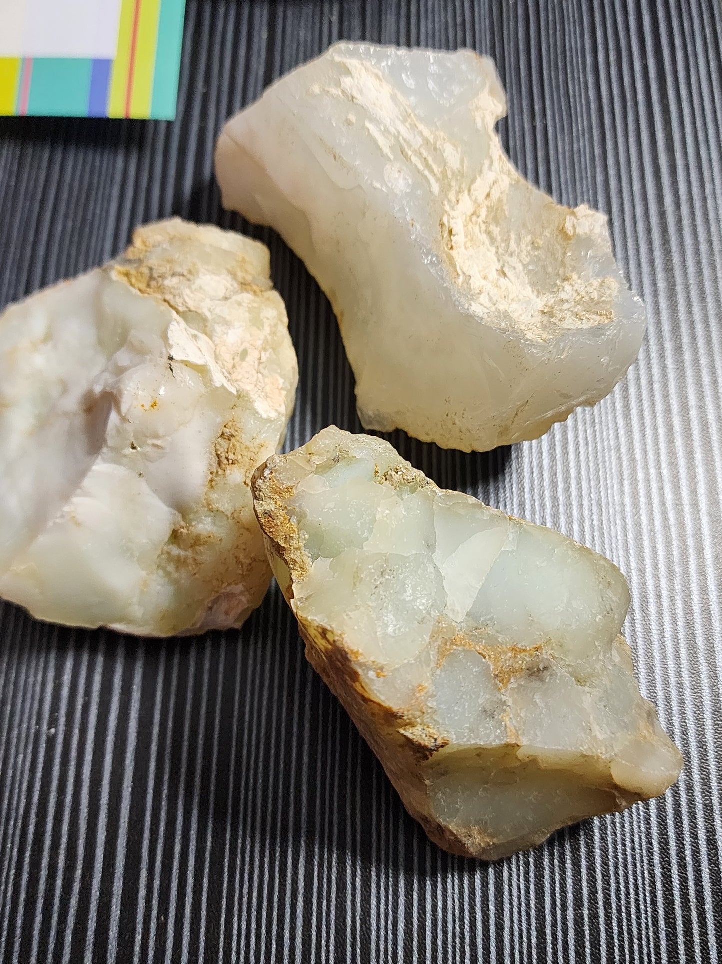 White Lime Chrysoprase