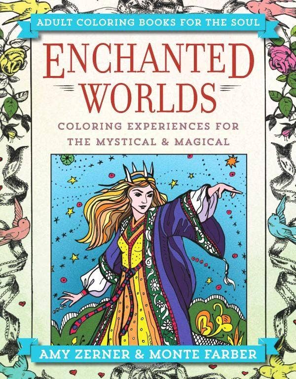 Enchanted Worlds: Coloring Book for the Mystical & Magical