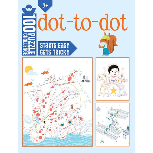 100 Puzzle Challenge Dot-to-Dot - SALE!