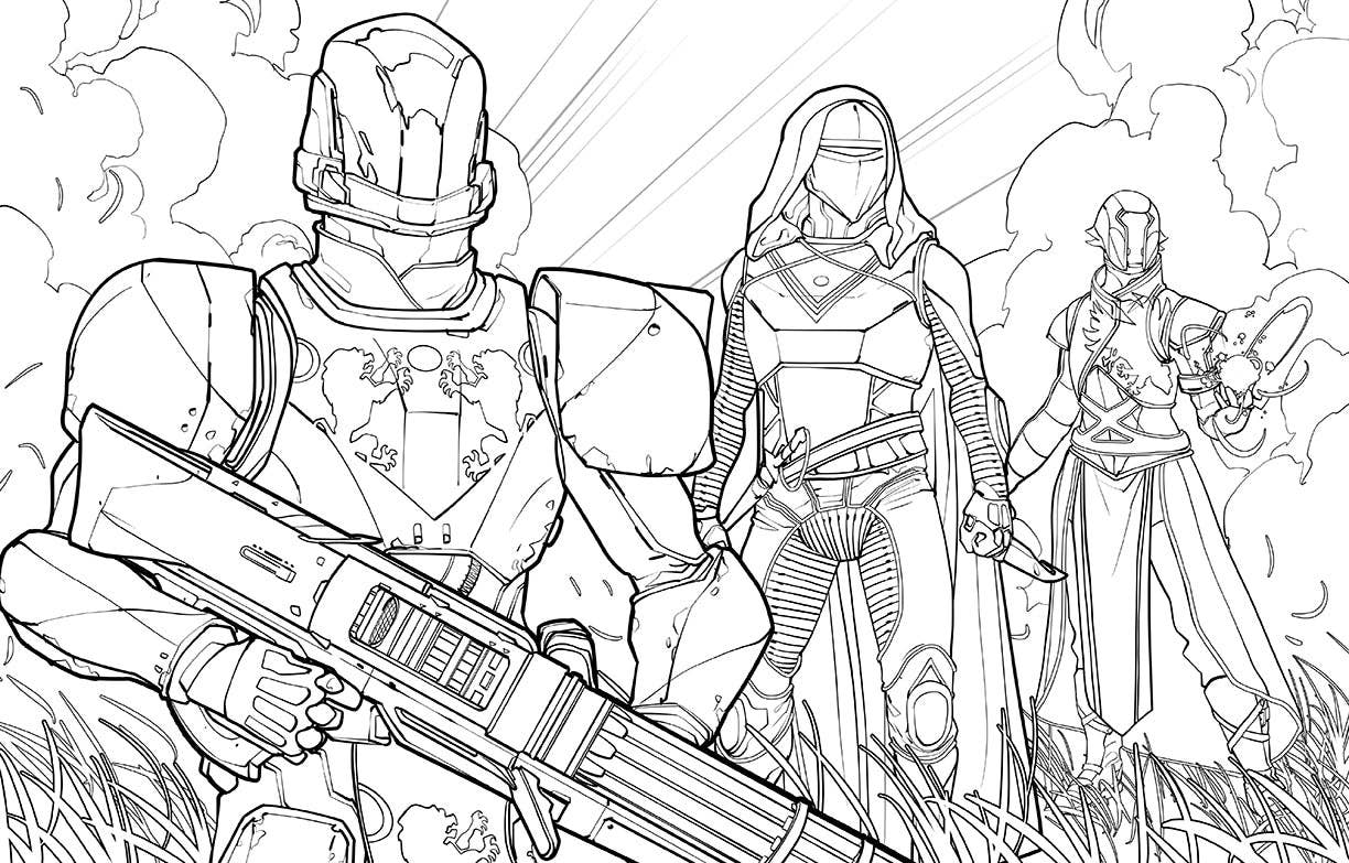 Destiny: The Official Coloring Book Vol. 2 (SUPER SALE!)