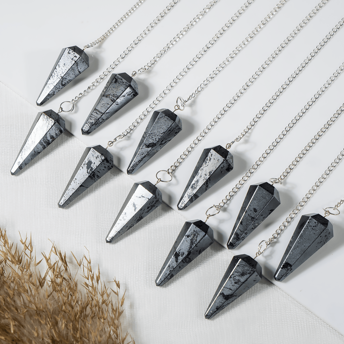 Gemstone Dowsing Pendulum | Chakra Healing Tool | Reiki Tool