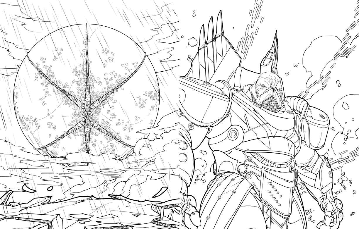 Destiny: The Official Coloring Book Vol. 2 (SUPER SALE!)