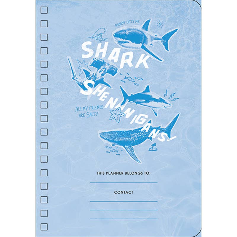 2026 Shark Week 13-Month Weekly Planner - SALE!