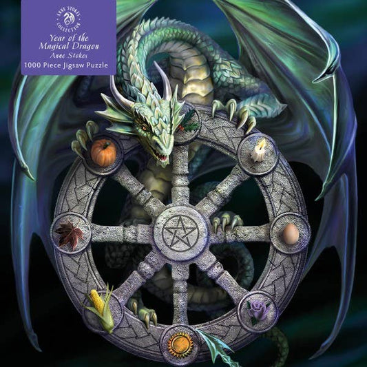Anne Stokes: Wheel Of The Year 1000 Piece Jigsaw Puzzle