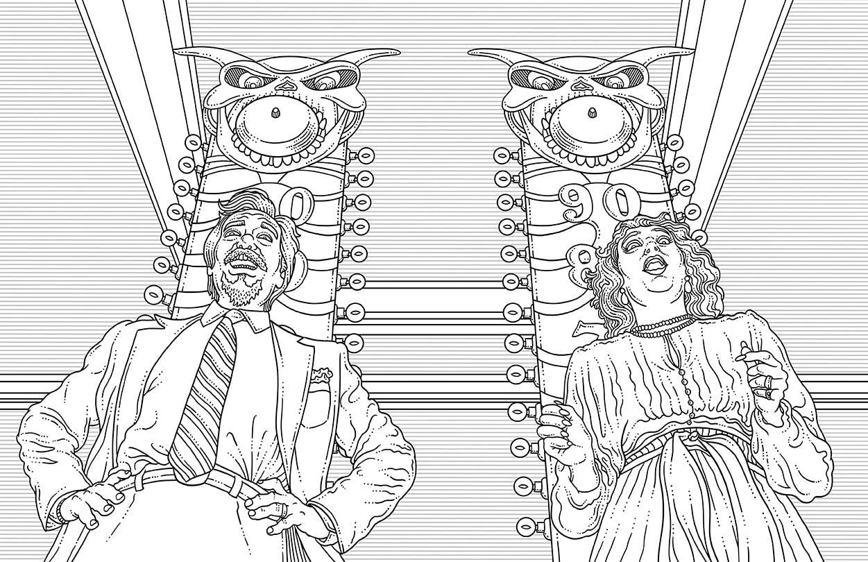 Beetlejuice: Official Coloring Book - SALE!