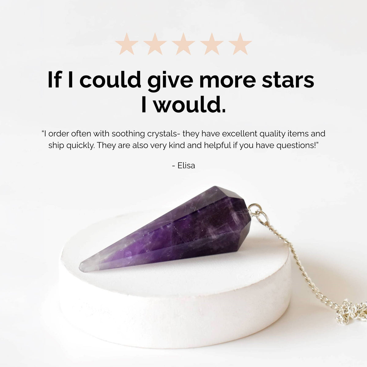 Car Hanger | Black Tourmaline | Selenite Crystal Hanger