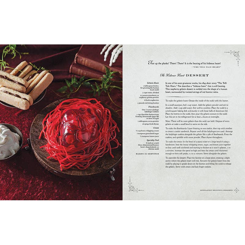 A Ravenous Feast (Edgar Alan Poe inspired Cookbook) - SALE!