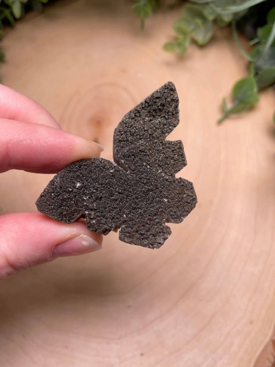 Amethyst Butterfly- Black