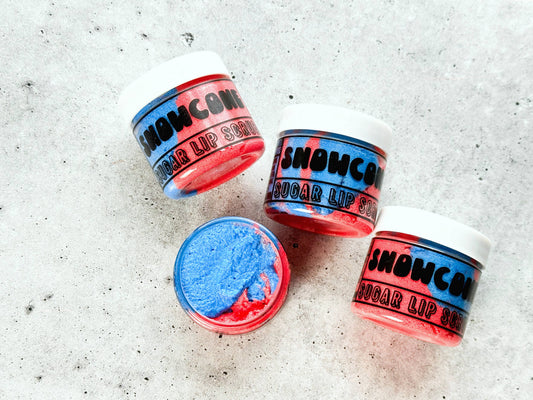 Snowcone Lip Scrub | Vegan Skincare | Cruelty Free Cosmetics