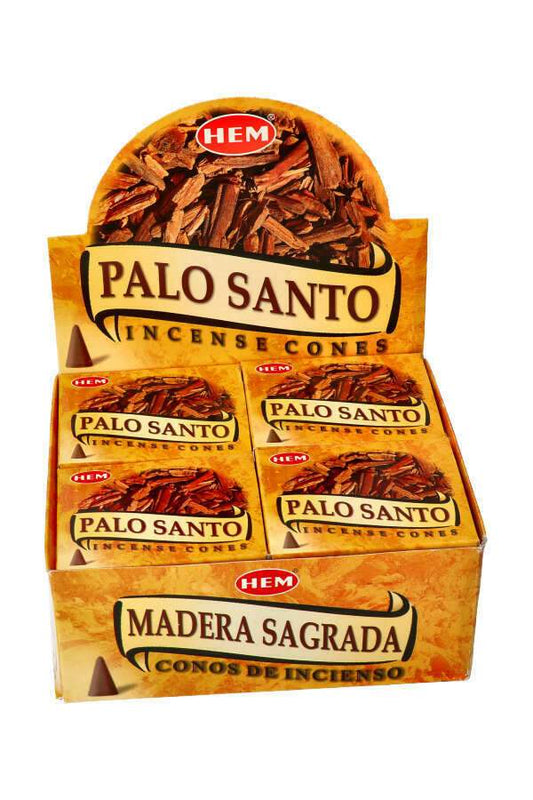 Palo Santo Hem Incense Cones (10pc)