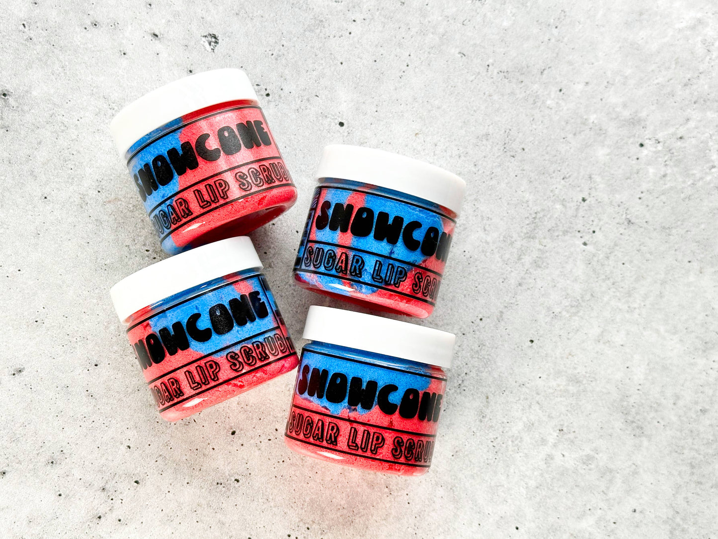 Snowcone Lip Scrub | Vegan Skincare | Cruelty Free Cosmetics