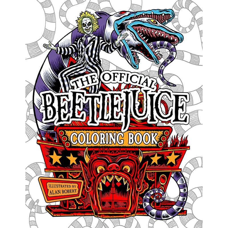 Beetlejuice: Official Coloring Book - SALE!