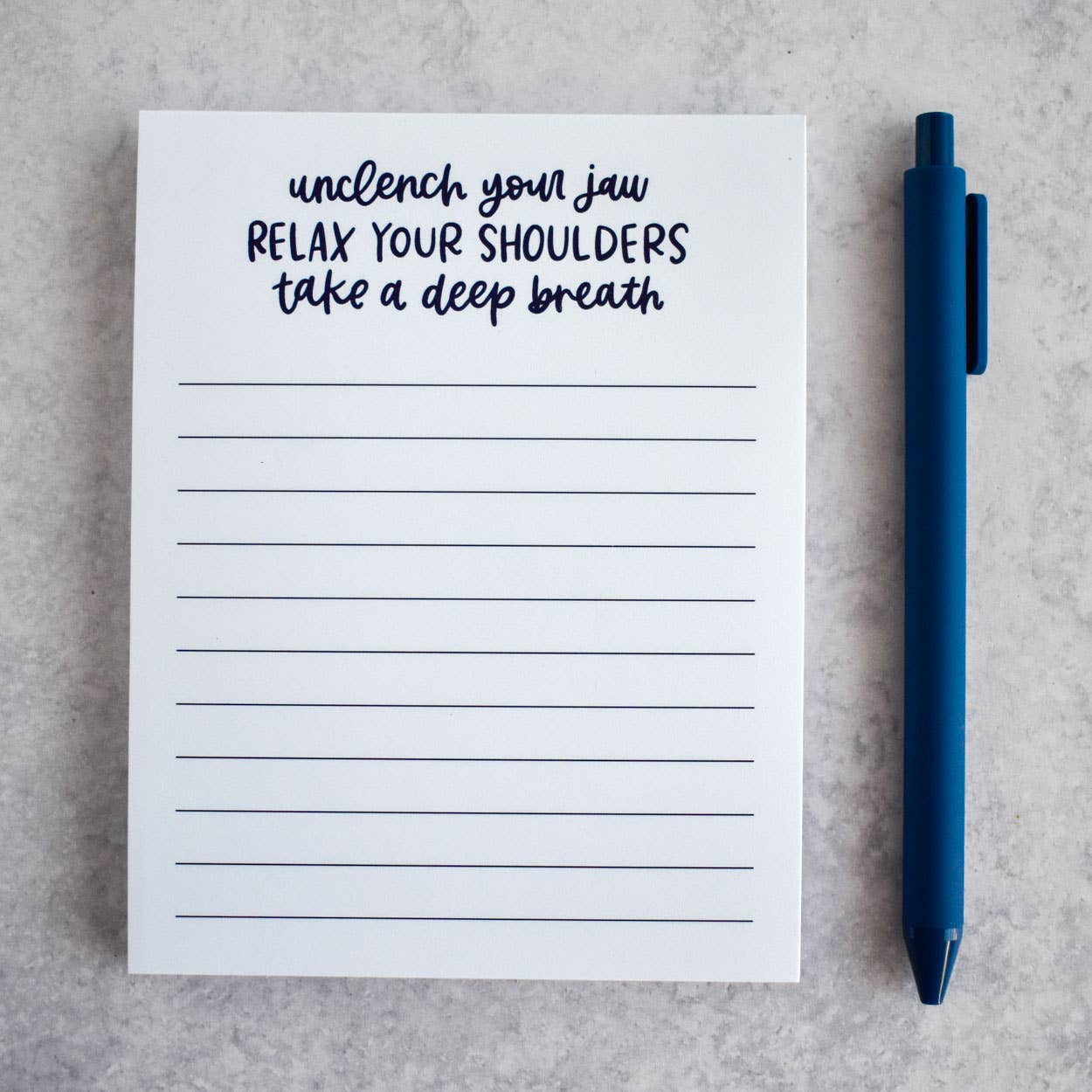 Self Care Reminders Notepad