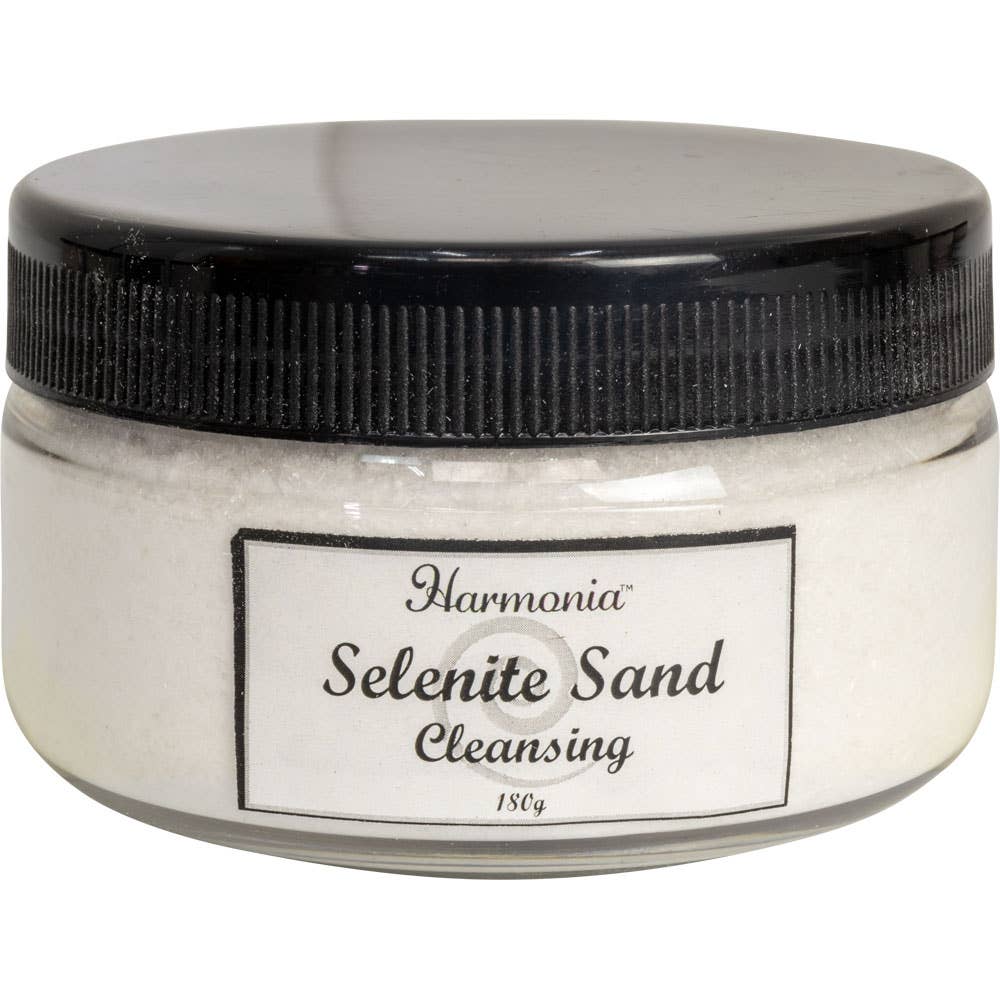 Gemstone Sand Jar 180 Gr - Selenite (Each)