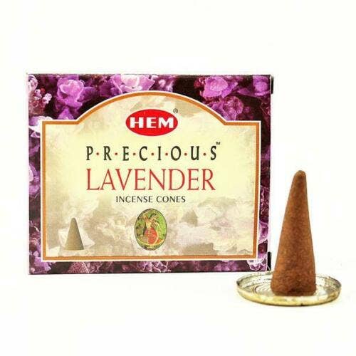 Lavender Hem Incense Cones (10pc)