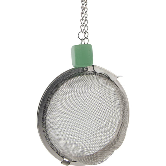 Stainless Steel Tea Infuser Ball - Green Aventurine (Each)