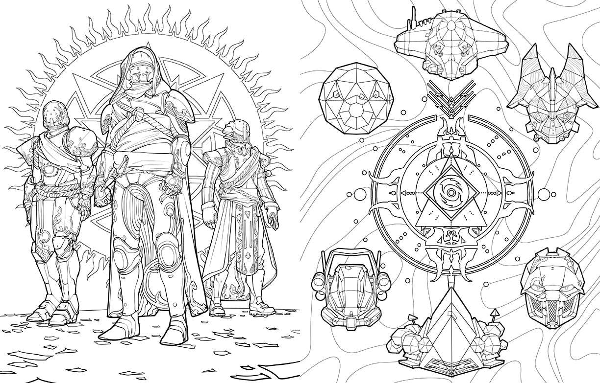 Destiny: The Official Coloring Book Vol. 2 (SUPER SALE!)