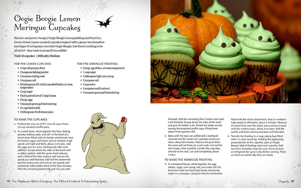 The Nightmare Before Christmas: The Official Cookbook-SALE!
