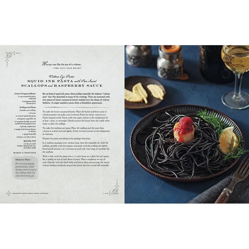 A Ravenous Feast (Edgar Alan Poe inspired Cookbook) - SALE!