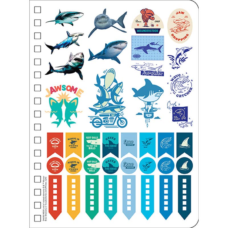 2026 Shark Week 13-Month Weekly Planner - SALE!