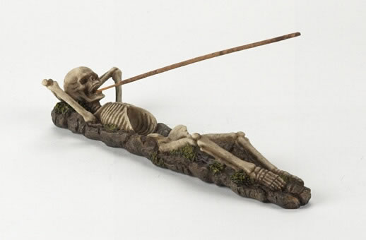 Skeleton Incense Burner