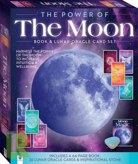 Power Of The Moon Book & Lunar Oracle Card Set